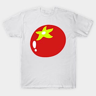 Red Tomato Emoticon T-Shirt